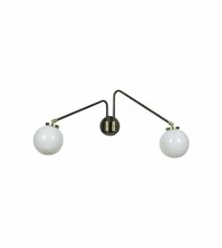 BLOU PARIS Soldes -BLOU PARIS Soldes applique array twin globes opalescents 1