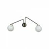 Applique Array Twin - Globes Opalescents -BLOU PARIS Soldes applique array twin globes opalescents