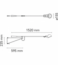 Flos Applique 265 Chromatica Small -BLOU PARIS Soldes applique disc sphere verre 5