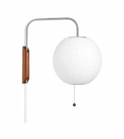 Hay APPLIQUE NELSON BALL WALL SCONCE CABLED -BLOU PARIS Soldes applique nelson ball wall sconce cabled 1