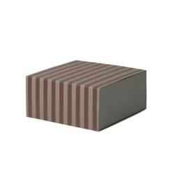 Ferm LIVING Boite Striped - Cube