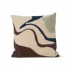 Ferm LIVING Coussin Vista -BLOU PARIS Soldes coussin vista