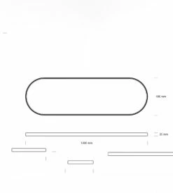 Miroir Mural Norm - Oval 8 Miroir Mural Norm - Oval -BLOU PARIS Soldes miroir mural norm oval 2