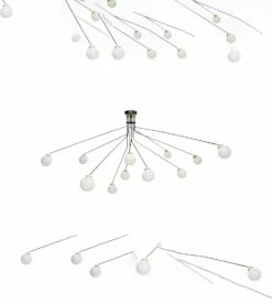 Plafonnier Array Large - Globe Opalescent -BLOU PARIS Soldes plafonnier array large globe opalescent 3