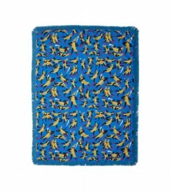 Plaid "Tapame Mucho" L -BLOU PARIS Soldes plaid tapame mucho l 3