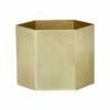 Ferm LIVING Pot Hexagon - Extra Large 2 Ferm LIVING Pot Hexagon - Extra Large -BLOU PARIS Soldes pot hexagon extra large
