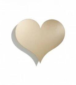 Vitra Relief Mural En Forme De Coeur / Metal Wall Relief Heart