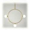 Suspension Circle Pendant - 3 Globes