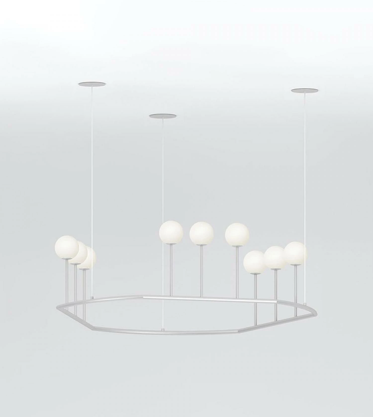 Suspension Standing Globes Up 3 Suspension Standing Globes Up