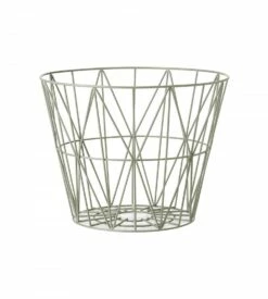 Ferm LIVING Wire Basket - M -BLOU PARIS Soldes wire basket m 1